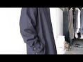 marka マーカ shirt coat navy