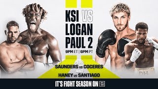 IT'S FIGHT WEEK | KSI vs. Logan Paul 2 (Ft. Billy Joe Saunders & Devin Haney)