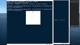 Python script with SQLite db and web page part 4