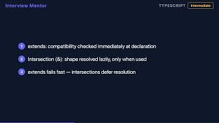 TypeScript extends vs Intersection Types Explained