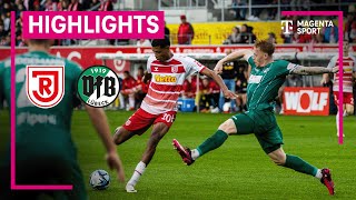 SSV Jahn Regensburg - VfB Lübeck | Highlights 3. Liga | MAGENTA SPORT