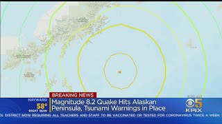 8.2 Quake: Major earthquake strikes off Alaskan coast, tsunami warning lifted for Northern Californi