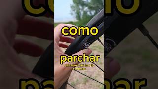 cómo parchar una bicicleta, explicado en un minuto!