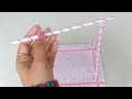 how to make a paper swing diy miniature swing making at home paper crafts idea