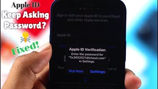 How to Stop iPhone Keeps Asking for Password iOS 15!