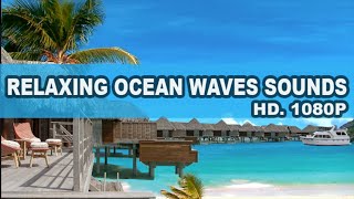 Relaxing Ocean waves sounds and soft Piano Music for sleeping, meditation and yoga.