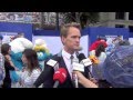 SMURFS 2 Blue Carpet: Neil Patrick Harris, Katy Perry & Dylan Riley Snyder