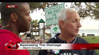 Assessing the damage: Glynn County