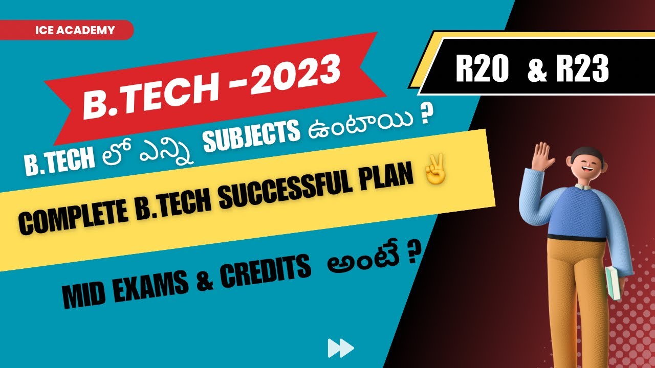 B.Tech R20 & R23 Everyone Have To Know |Subjects ,Semester,#R20,#R23,# ...