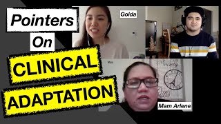 Pointers on Clinical Adaptation | InfoVlog | Pinoy Nurse in Ireland