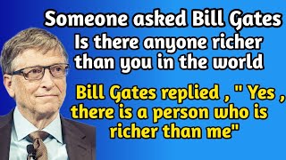 Someone asked Bill Gates | Inspirational Story | Rideep Quotes