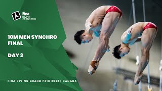 Re-Live | 10m Platform Men Synchro Finals | FINA Diving Grand Prix 2022 | Canada