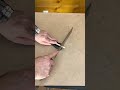 SHOP TIP: How to use a Drill Block to cut Dowels #shorts #shoptip