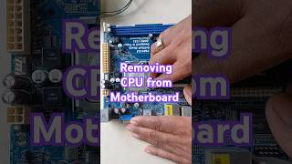 Technique to remove a CPU from motherboards #tech #computer