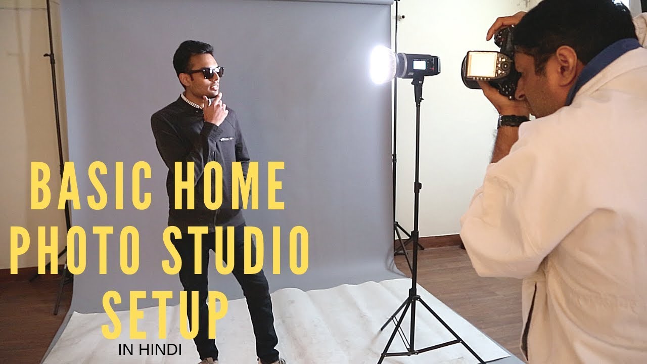 Photography Practice In Basic Home Photo Studio Setup - YouTube