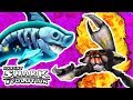 GHOST SHARK vs GIANT CRAB (HUNGRY SHARK EVOLUTION)