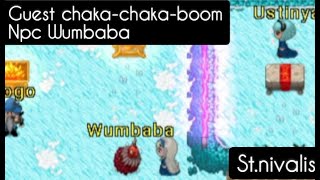 Tibiame quest st.nivalis chaka chaka boom npc Wumbaba