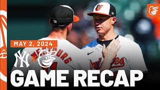 Yankees vs. Orioles Game Recap (5/2/24) | MLB Highlights | Baltimore Orioles