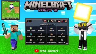 Minecraft Best Client | Utlity Client v6 | Support latest version | Render dragon |Minecraft 1.21 +