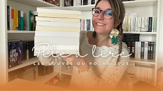 Pile à lire - Les Louves du polar 2025