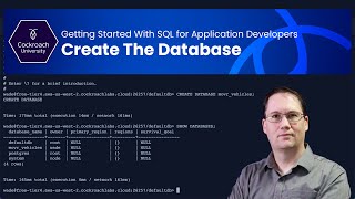 Create the Database - Getting Started With SQL for Application Developers