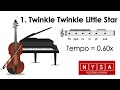 Twinkle Twinkle little star - pepperoni pizza  • Suzuki Violin School Vol 1 • HTP.TV