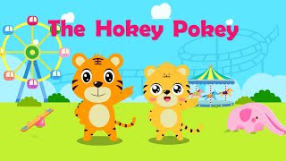 The Hokey Pokey | Nursery Rhymes | Kids Songs - Baby Tiger