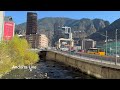 🇦🇩 walking tour along the river in the downtown of andorra andorra la vella