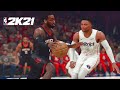 NBA 2K21 | Next Gen Emulation | Russell Westbrook to Wizards and John Wall to Rockets