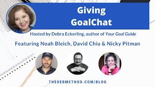 Giving with Noah Bleich, David Chiu & Nicky Pitman