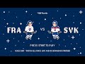 Full Game | France vs. Slovakia | 2022 #IIHFWorlds