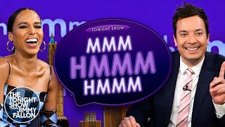Mmm Hmmm Hmmm with Kerry Washington | The Tonight Show Starring Jimmy Fallon