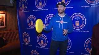 Playing Some KanJam With Rangers' Kevin Shattenkirk