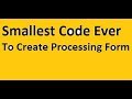 Loading / splash Form without Progress bar (using shape) in vb6.0 smallest code ever