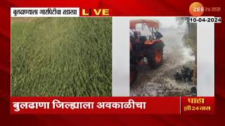 Buldhana Crops Damage | गारपीटीमुळे बुलढाणा जिल्ह्यात केळी आणि मक्याचे पिक झाले भुईसपाट