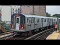 NYC Subway: R142 2/5 Local & Express Train Action on WPR (7/19/23)