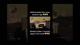 Ranked Number One Warzone Player Rage😂🤧