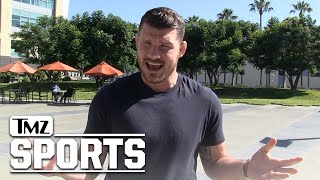 Michael Bisping Says His 16-Year-Old Son Would Destroy Floyd and Conor | TMZ Sports