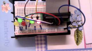 Raspberry pi, binary seconds