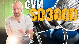 GVM SD300D Review - How BRIGHT is Too Bright??