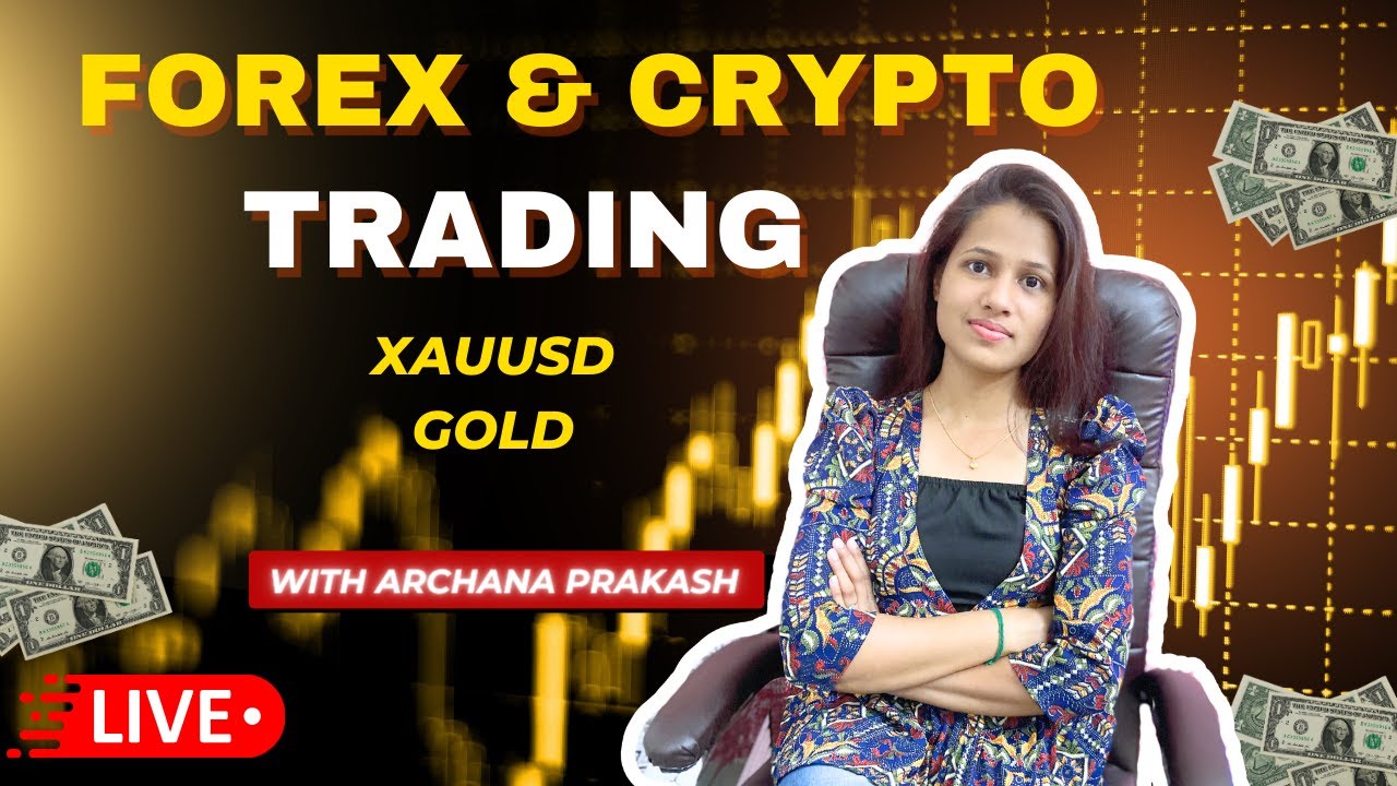 Forex And Crypto Live Trading Gold Trading Youtube