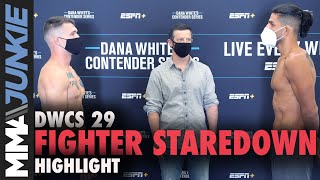 DWCS 29: After all fighters made weight, they squared off against their opponent