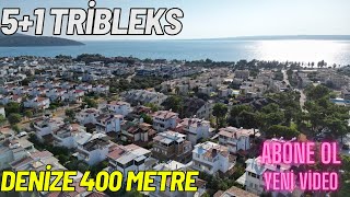 Didim Akbük’te Denize 400 Metre Uzaklıkta 5+1 Tribleks