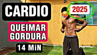 FAÇA ESSE TREINO PARA QUEIMAR MUITA GORDURA EM 2025, CARDIO SEM EQUIPAMENTOS