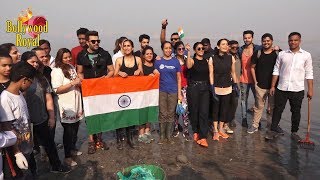 Dia Mirza & Pragya Kapoor Hosting Mahim Beach Clean Up Drive On The Occasion Of Republic Day