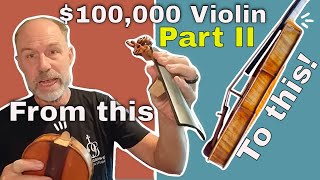 A E Smith 1934 Violin Repair part 2