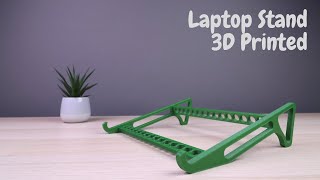how to make money, 3D Printing a Laptop Stand from Thingiverse