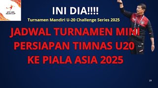 Jadwal Turnamen Mini \