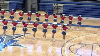 Rangerette High Kick - last time as a Freshman 💕