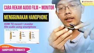 Cara Setting Audio Film Android dan Monitoring - RecForge [Tips Indie Movie - Handphone Filmmaker]